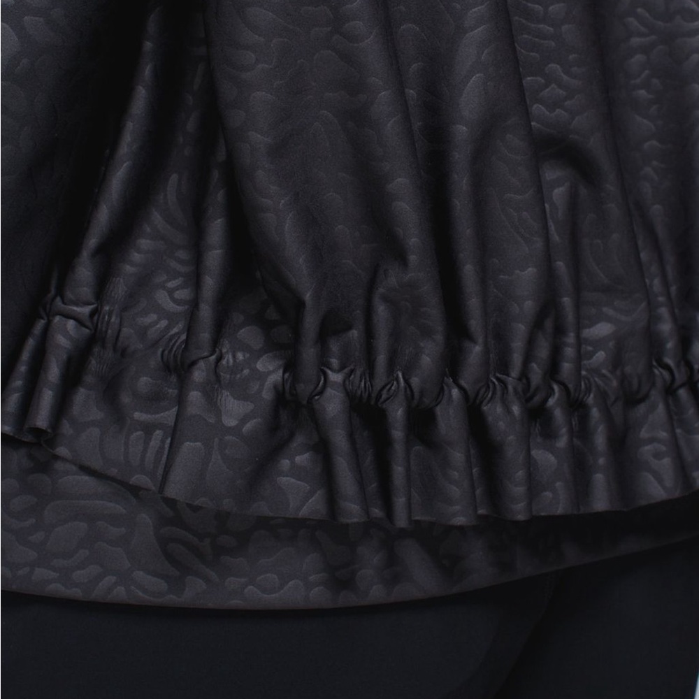 Lululemon Departure Top - Petal Camo Embossed Black - Picture 8 of 15